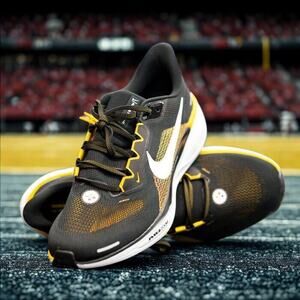 Pittsburgh Steelers Team Issued Nike Air Pegasus 41 Run in Style Sz 9.5